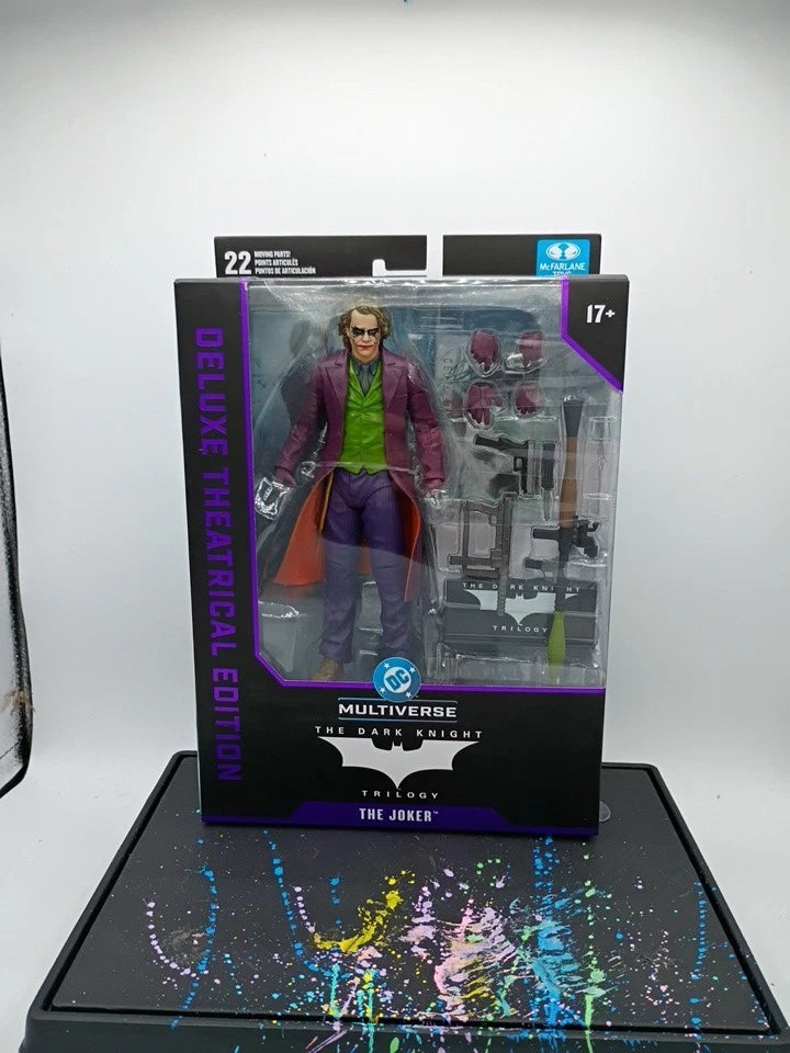 McFarlane DC Multiverse Deluxe Theatrical Edition The Dark Knight Trilogy Joker