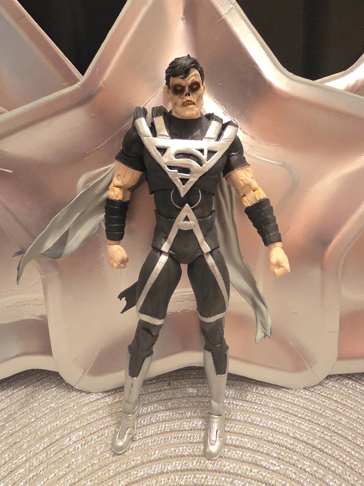 McFarlane Toys DC Multiverse Blackest Night Black Lantern Superman 7" new