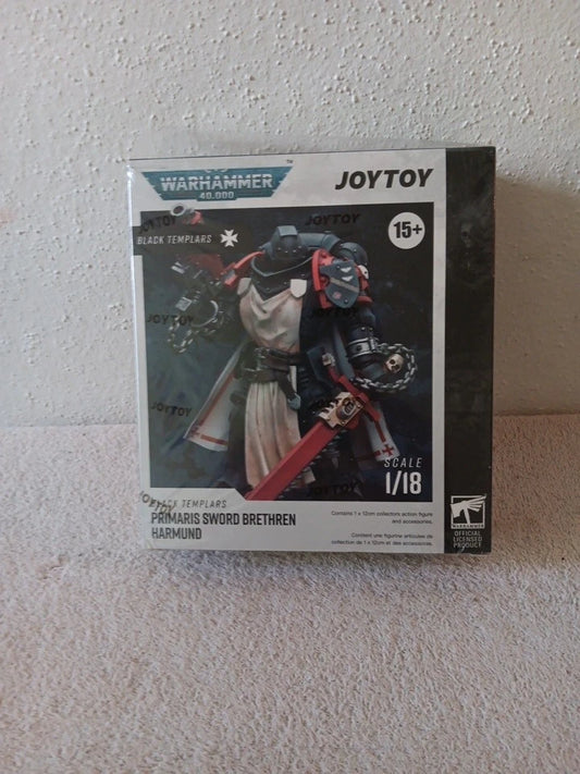 JoyToy 1/18 Warhammer 40,000 Black Templars Primaris Sword Brethren Harmund