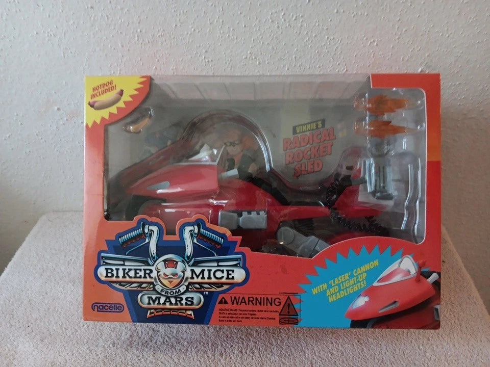 Nacelle Biker Mice From Mars Radical Rocket Sled Bike Set