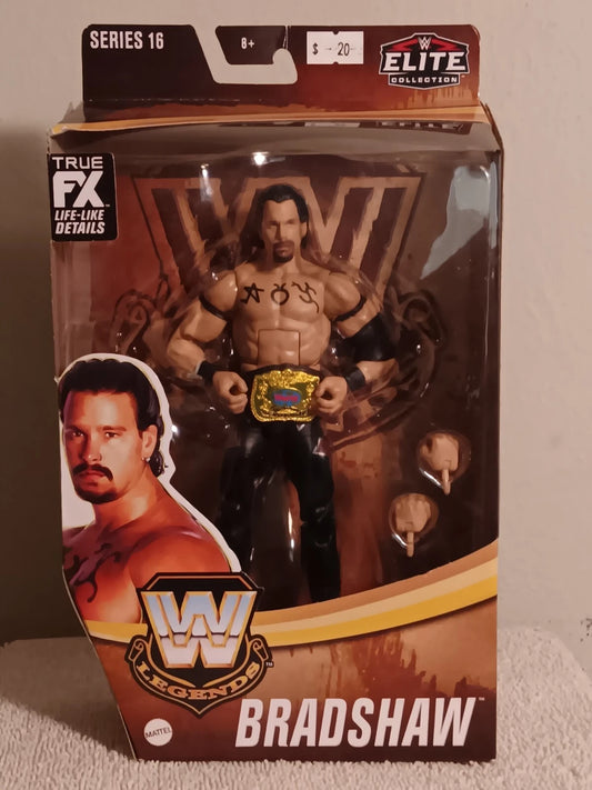 2022 Mattel WWE Bradshaw Legends Series 16 Elite Collection Action Figure - New