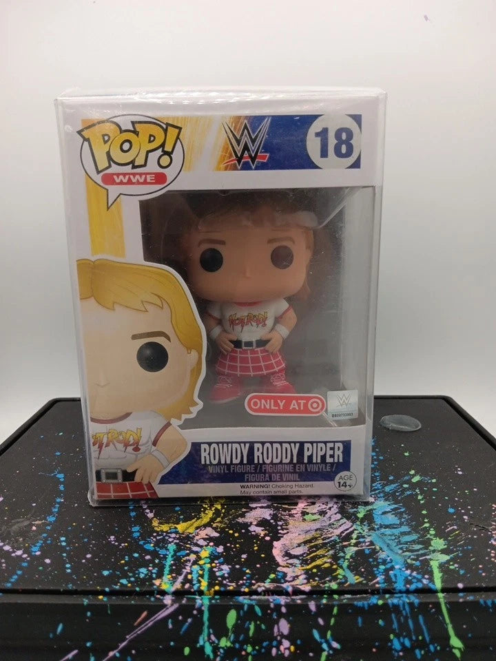 Funko POP! Hot Rod ROWDY RODDY PIPER #18 TARGET Exclusive Vinyl Figure