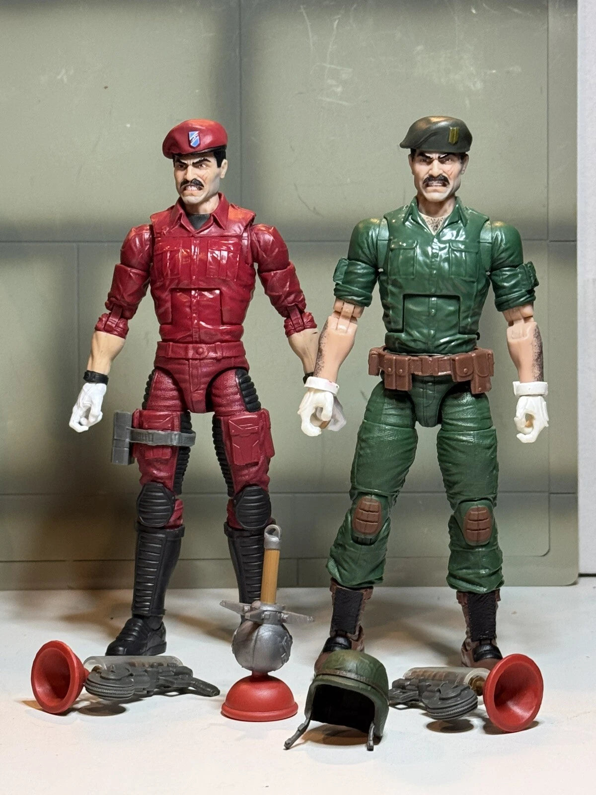 CUSTOM Mario & Luigi G.I. Joe Classified **Koopa Trooper NOT INCLUDED**