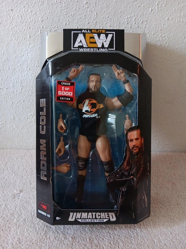 AEW Unmatched Series 10 Adam Cole 6.5” Figure 1/5000 Chase