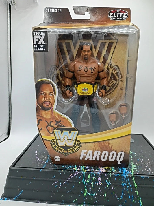 WWE Elite Legends Farooq 🔥 Series 16 Target Exclusive Action Figure 🔥