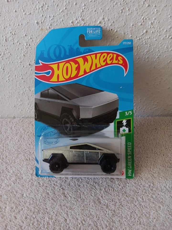 Hot Wheels 1:64 Tesla Cybertruck Diecast Pickup Truck
