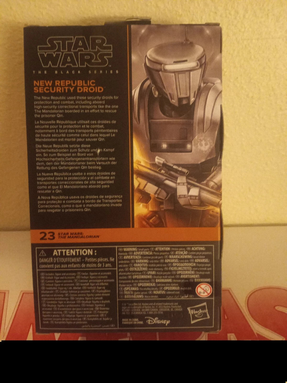 Star Wars The Black Series Q9-0 (Zero) 6'' Action Figure - F1868