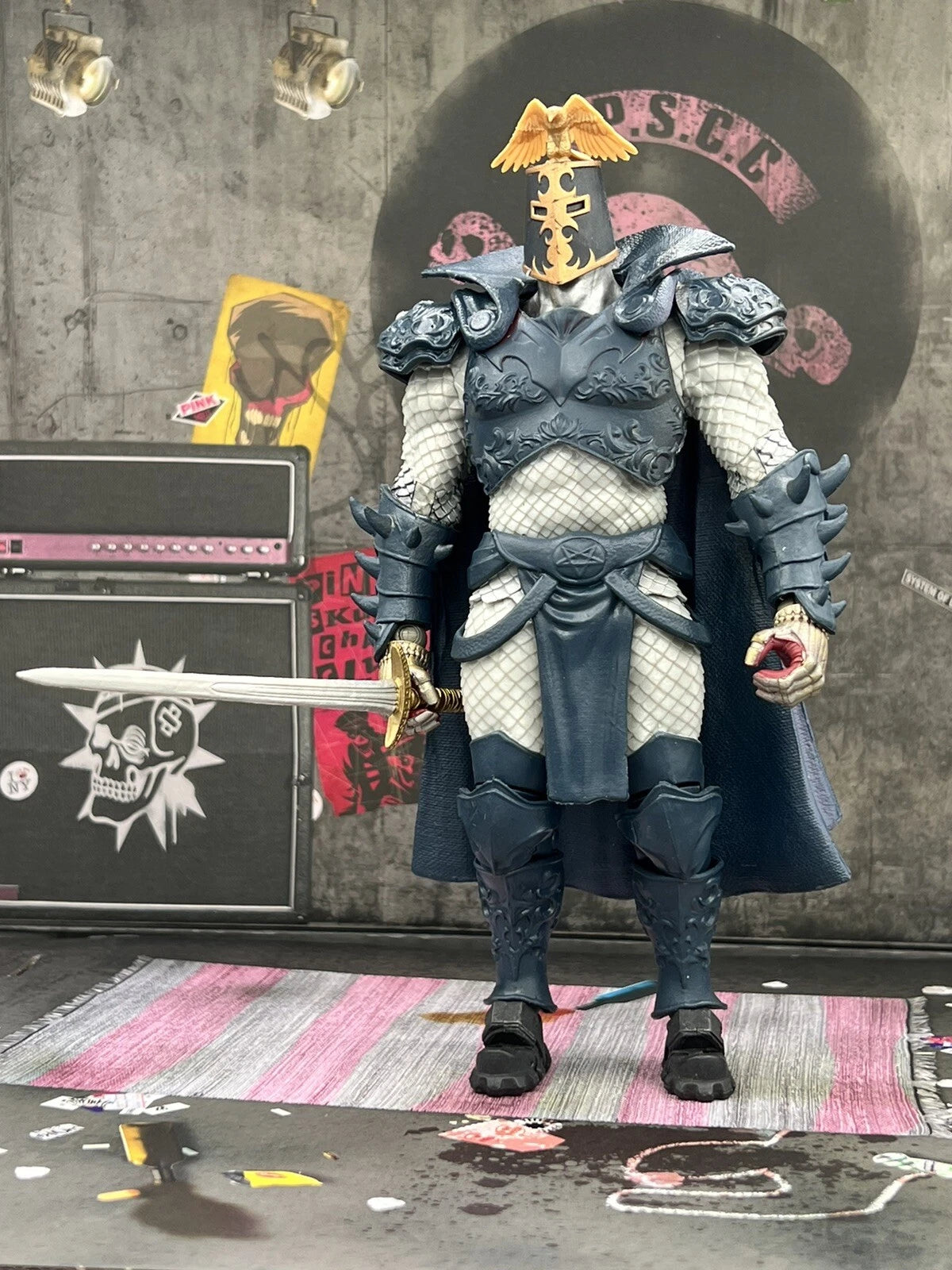 Custom Black Knight McFarlane Marvel Select Mythic Legions Dc Multiverse