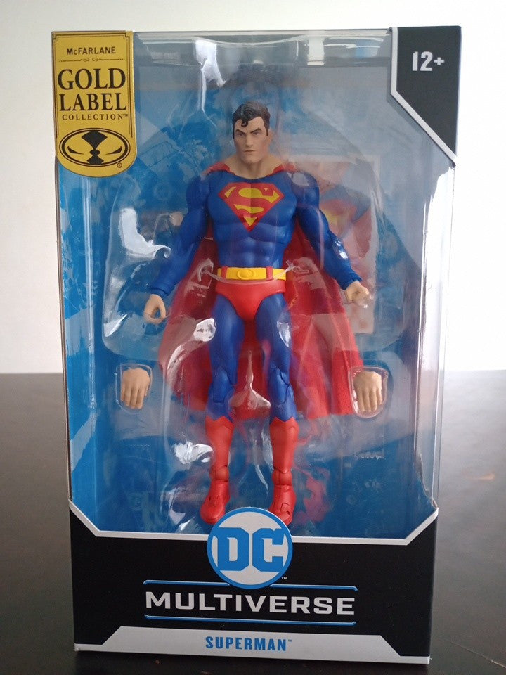 Mcfarlane Toy DC Multiverse Superman Action Comics Gold Label
