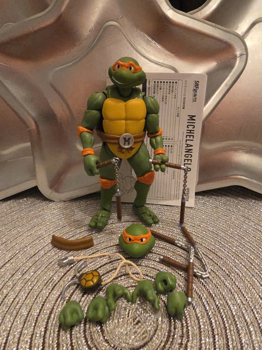 SH Figuarts TMNT Michelangelo Turtles Loose