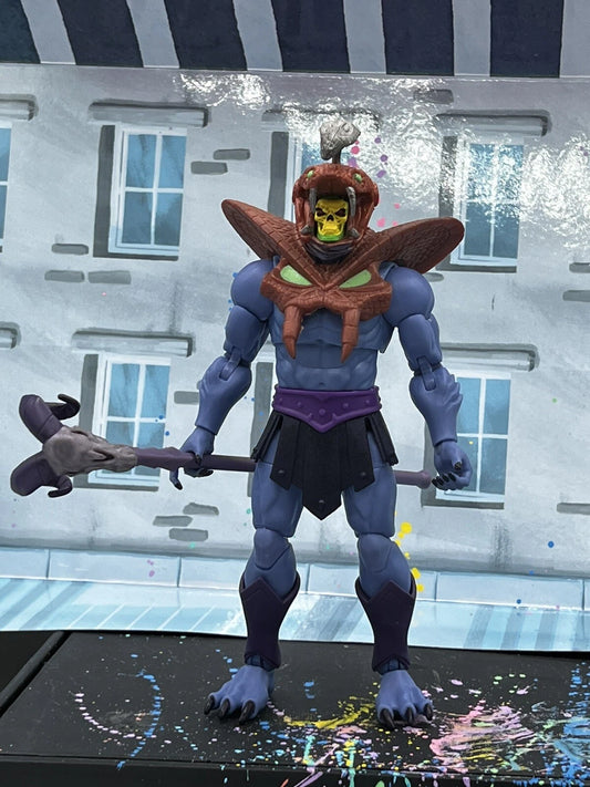 Custom Snake Armor Skeletor Masterverse 200x Motuc Motu Classics Snake Men Man