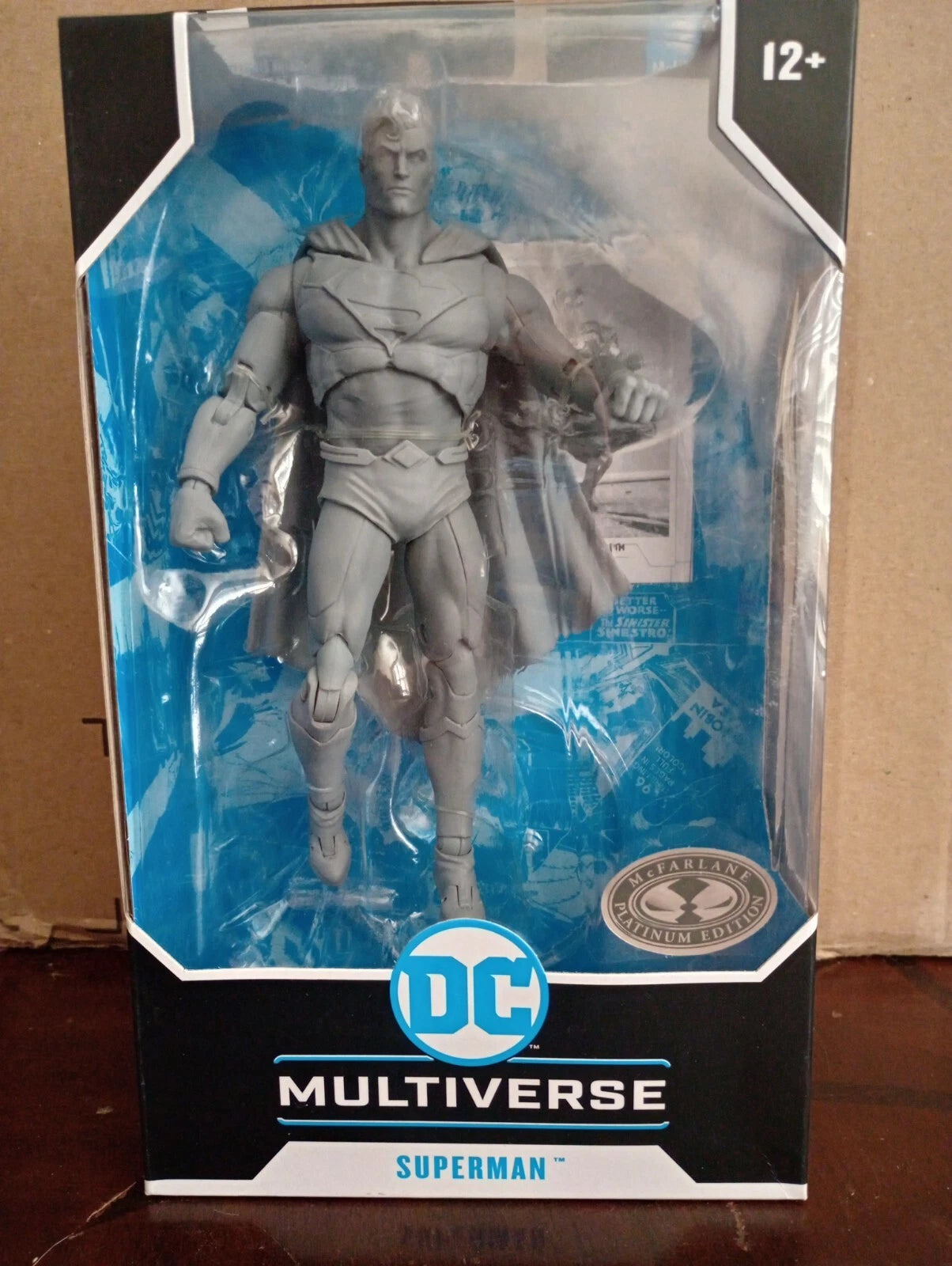 DC Multiverse Superman Rebirth Chase Figures 7" McFarlane Platinum