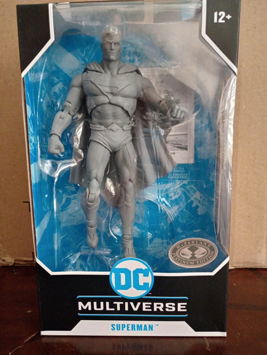 DC Multiverse Superman Rebirth Chase Figures 7" McFarlane Platinum
