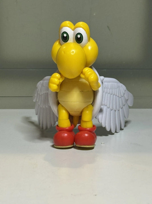 Custom Blue She’ll Flying 4" Koopa Troopa Super Mario Jakks Pacific