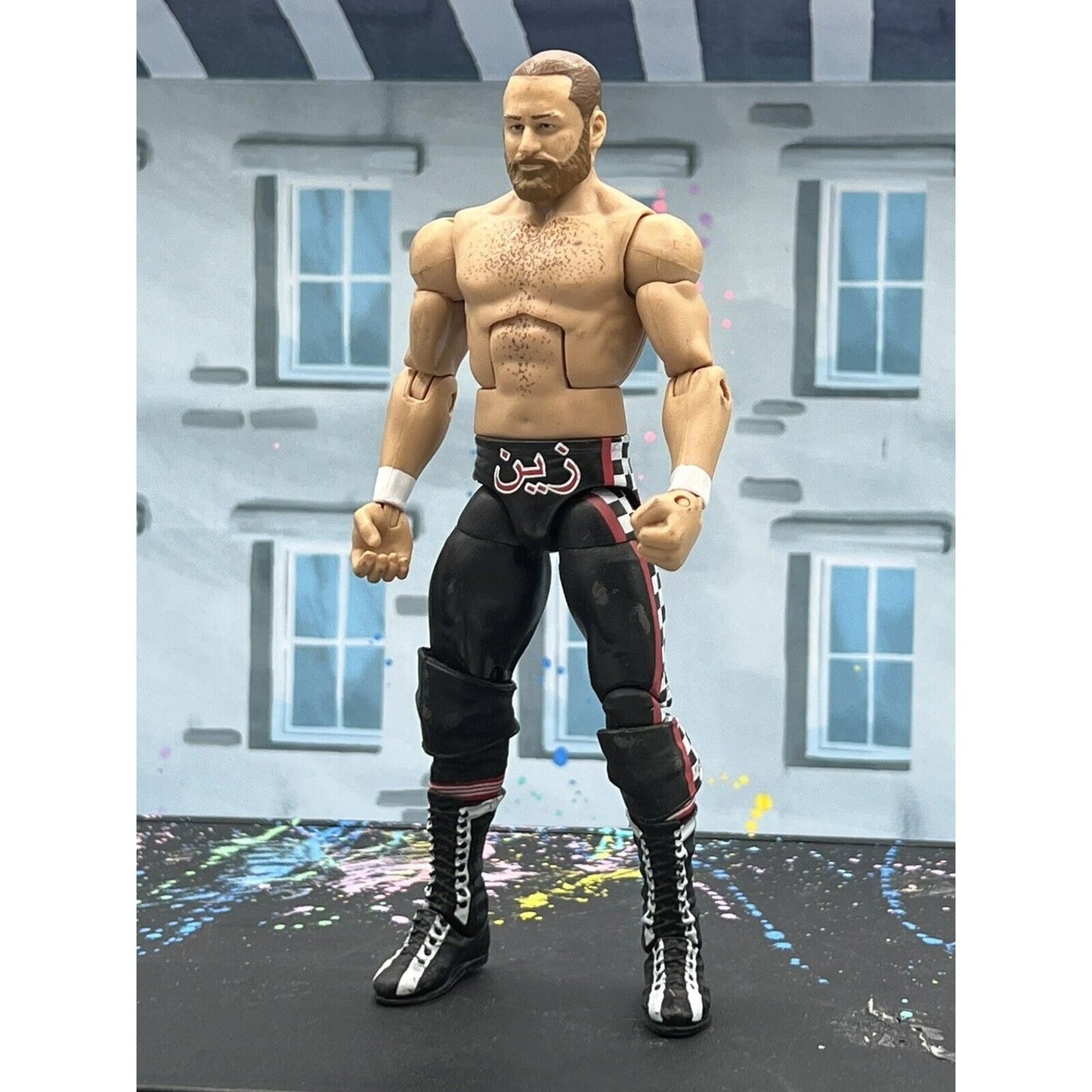 WWE Sami Zayn Mattel Elite Action Figure Wrestling Series 51