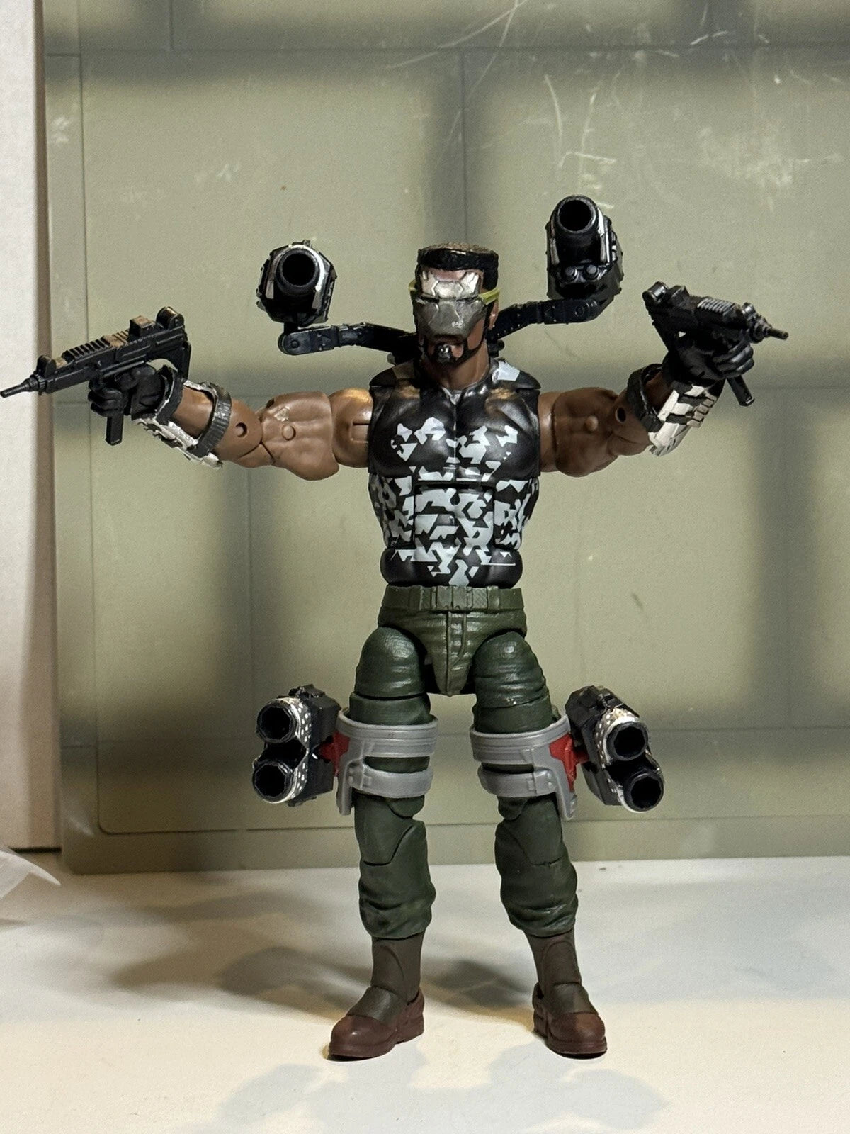Custom WAR MACHINE retro Marvel Legends x GI Joe Classified