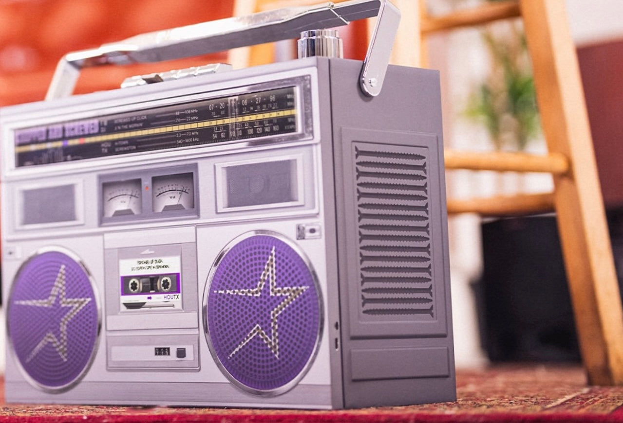 DJ Screw x Houston Astros Boombox