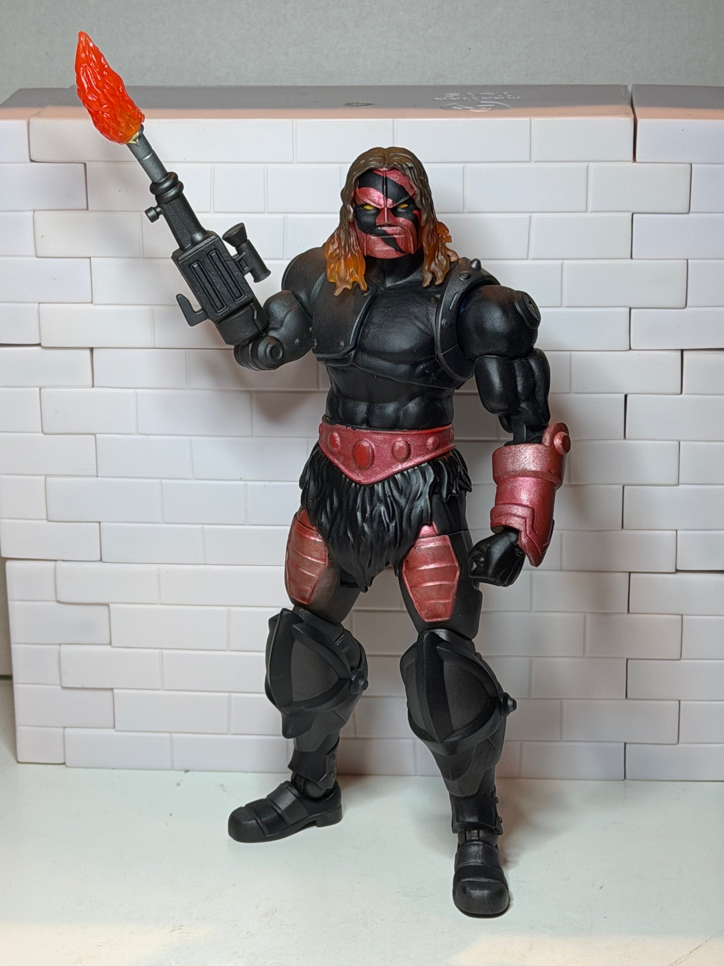Custom WWE Elite Kane Masters of the WWE Universe 7” Scale Action Figure