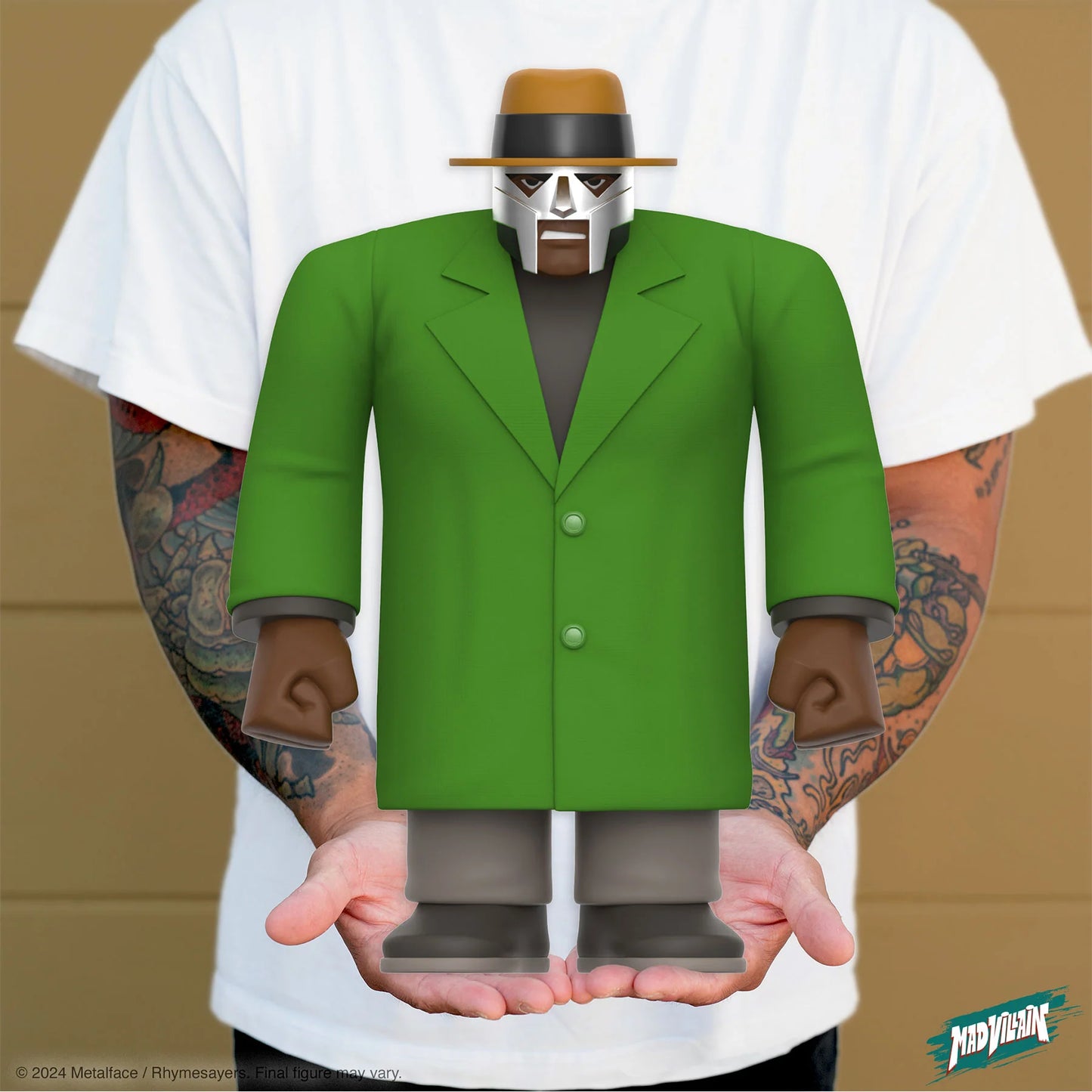MF Doom - Super7 Madvillain All Caps SuperSize ReAction Figure