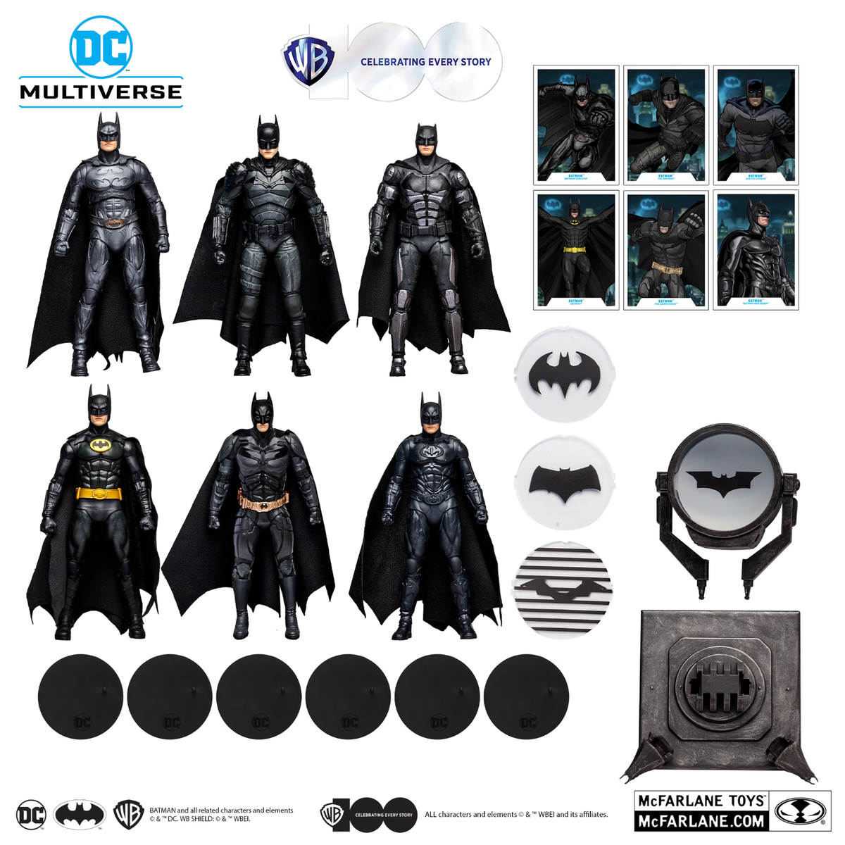 McFarlane Toys Ultimate Batman Movie Collection 6-Pack