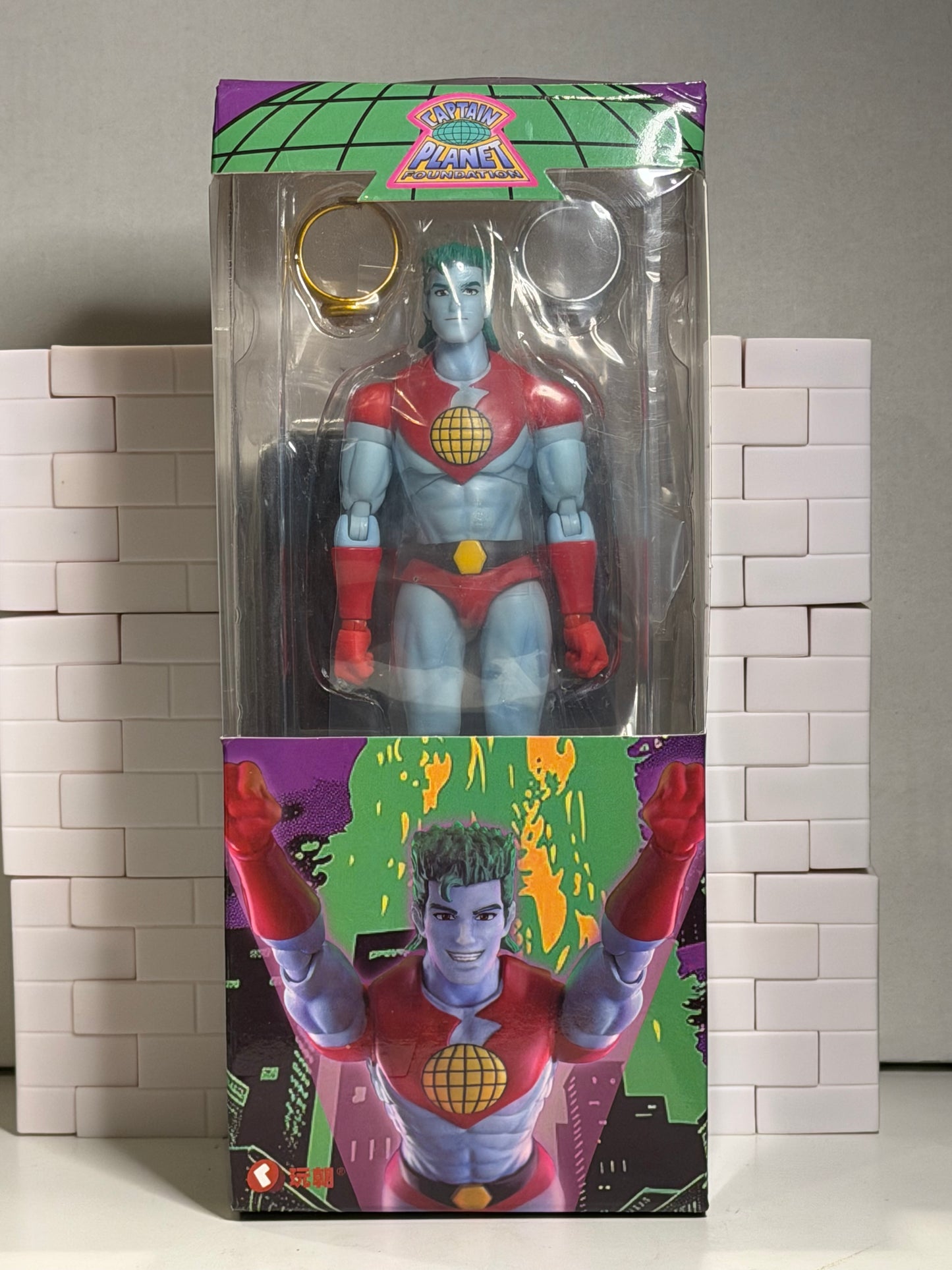 Dasin Toys Captain Planet Earth Guardian 1/12 Scale Action Figure