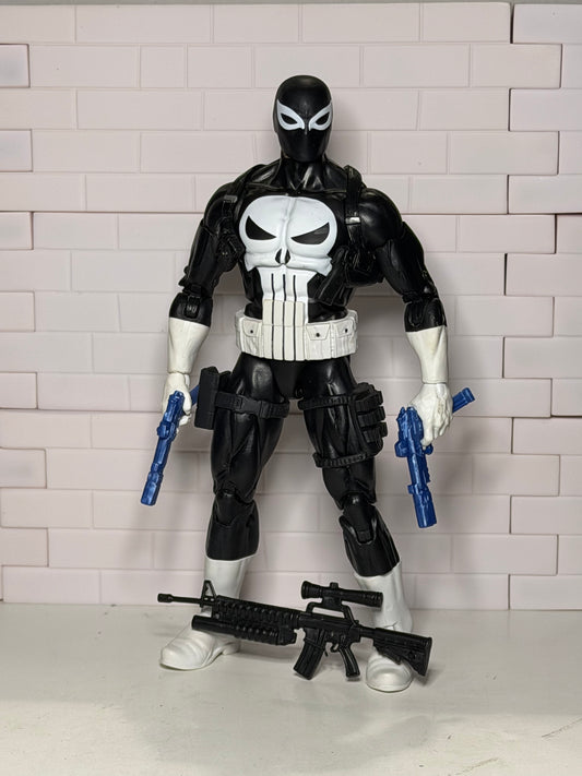 Custom Marvel Legends What If Peter Parker Was The Punisher Action Figure