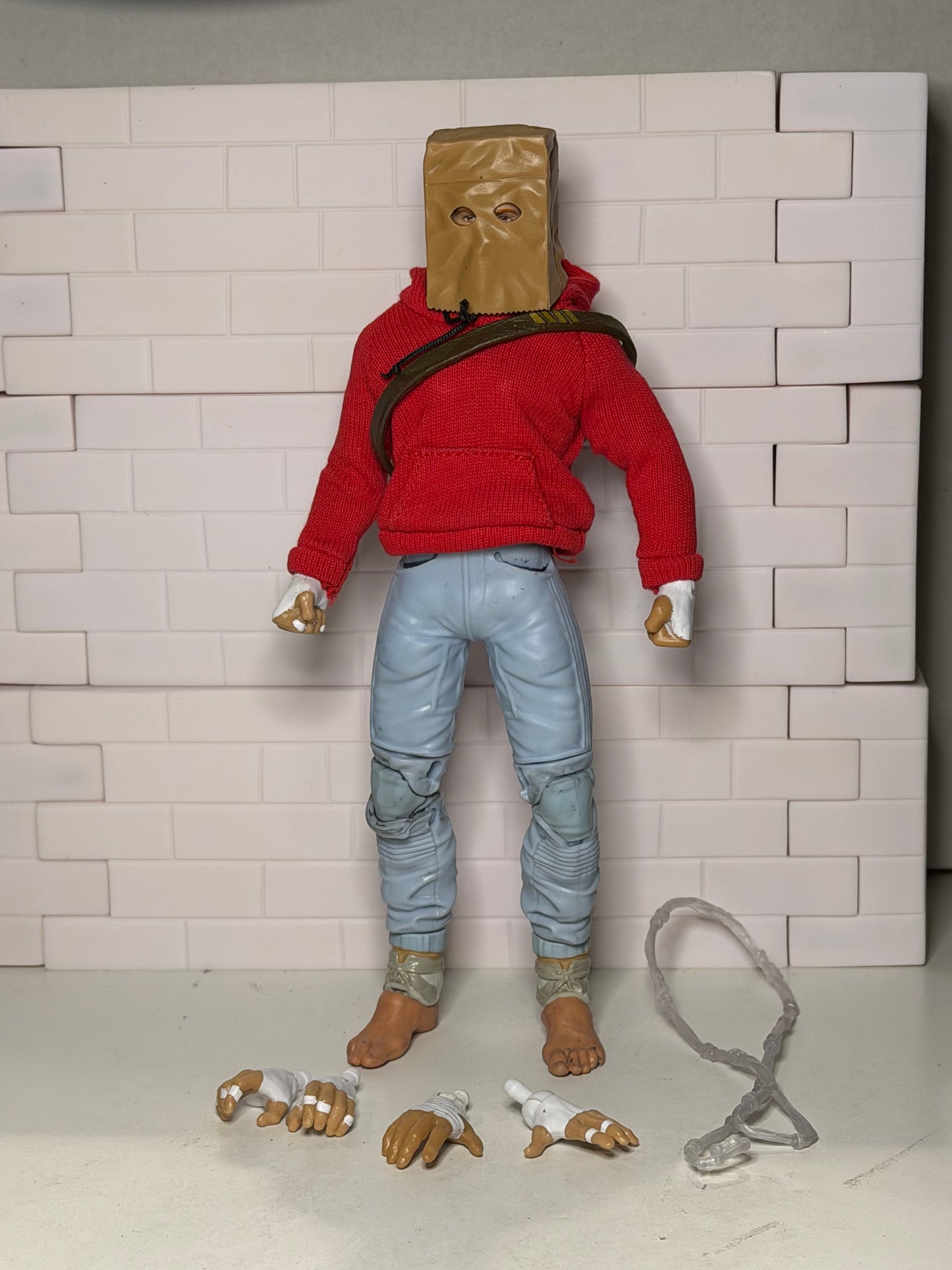 Custom Marvel Rivals Bag-Man Spider-Man 1/12 Scale Action Figure