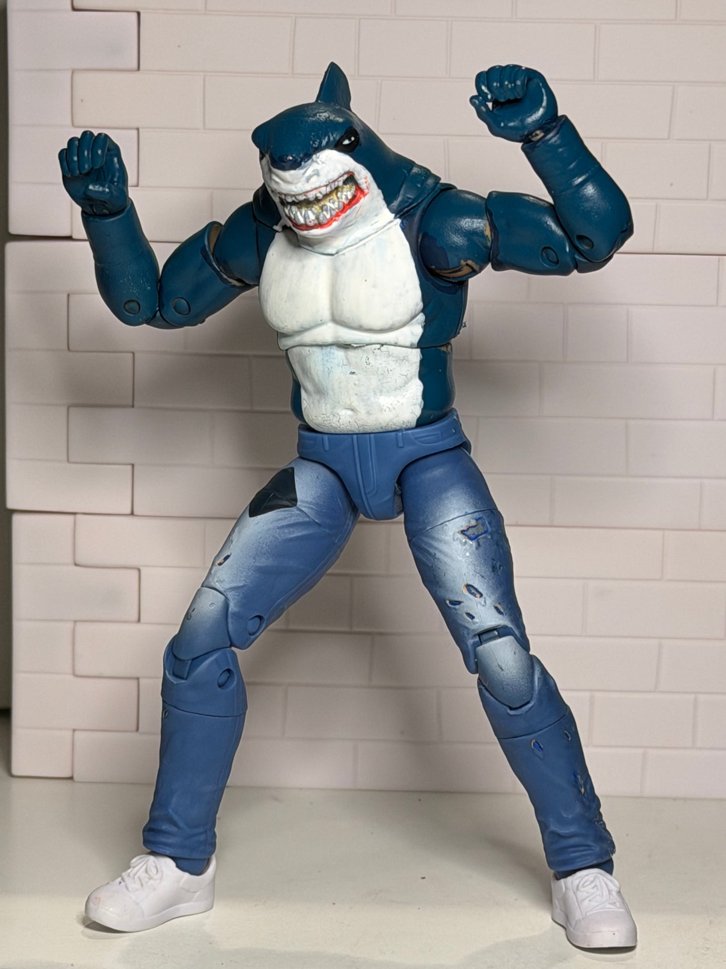 Custom Street Sharks Ripster 1/12 Scale Action Figure