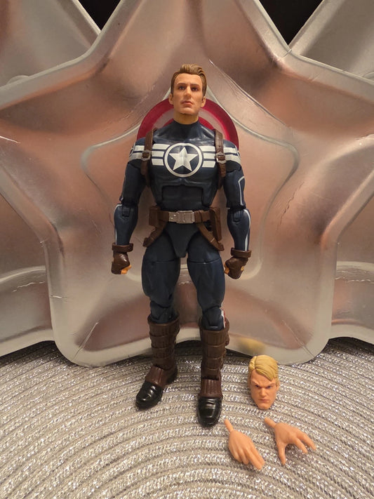 Marvel Legends Series Marvel Comics Commander Rogers Kitbash/Custom MCU