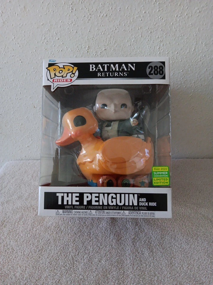 Funko Pop! Rides #288 DC The Penguin and Duck Ride | Batman Returns