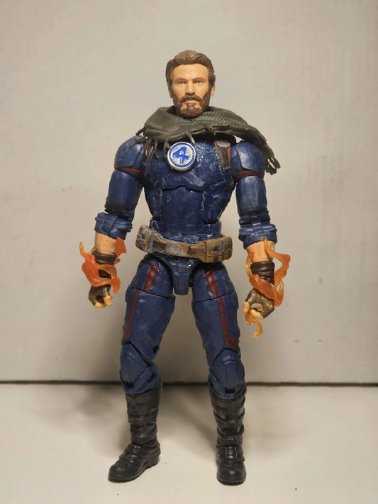 Custom Human Torch Johnny Storm Marvel Legends Deadpool & Wolverine
