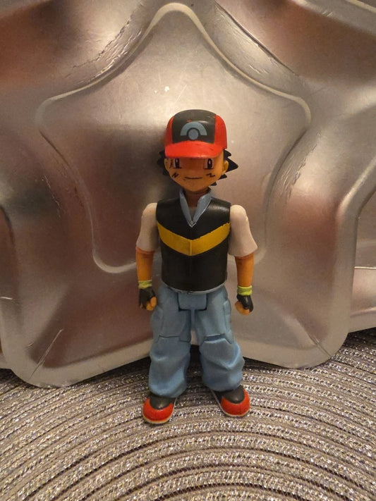 Pokemon - Ash Ketchum - 5" Action Figure 2007 Jakks Pacific Nintendo