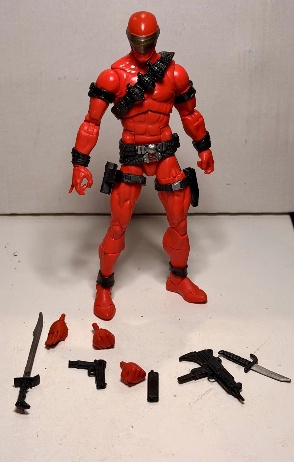 Custom Snake Eyes GI Joe Classified Retro IDW DeadGame