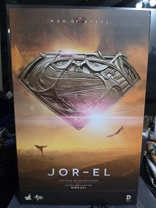 Hot Toys 1/6 Superman Man of Steel Jor-El Scale Action Figure MMS201