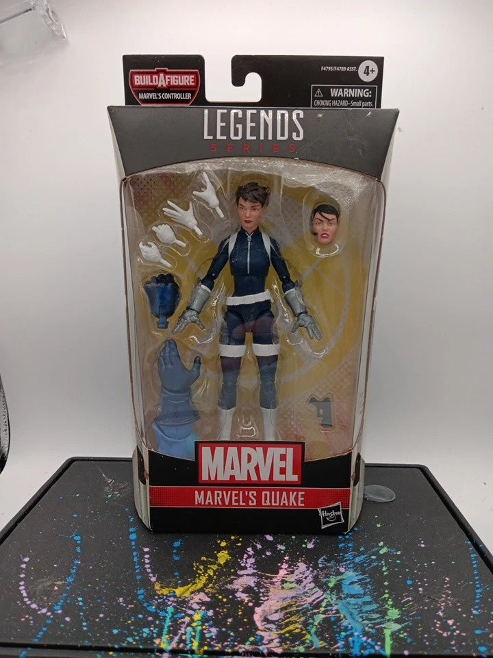 Marvel Legends Series QUAKE Secret Warriors BAF Controller Action Figure Hasbro