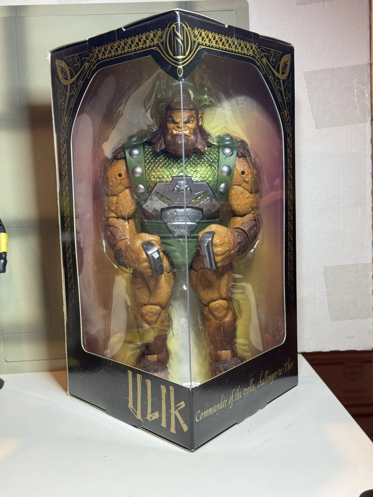 MARVEL LEGENDS ULIK SDCC EXCLUSIVE BATTLE FOR ASGARD ACTION FIGURE