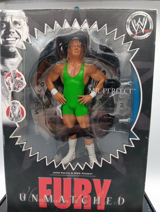 WWE WWF Unmatched Fury Mr. Perfect Figure Platinum Edition Series 4