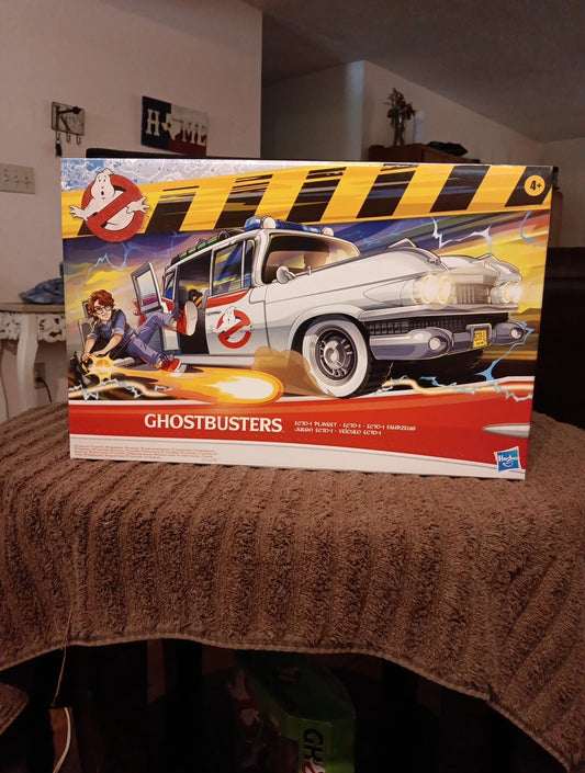 Hasbro Ghostbusters Afterlife Movie 5" Scale Ecto-1 Playset Vehicle New -