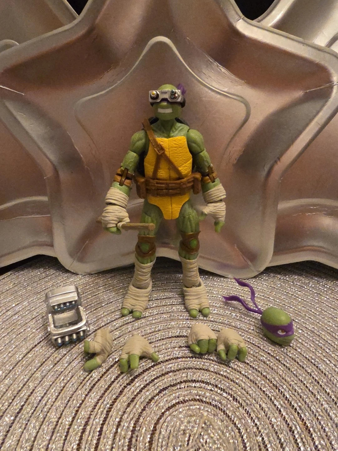 BST AXN Teenage Mutant Ninja Turtles IDW Donatello 2023 5.5" Action Figure Loose