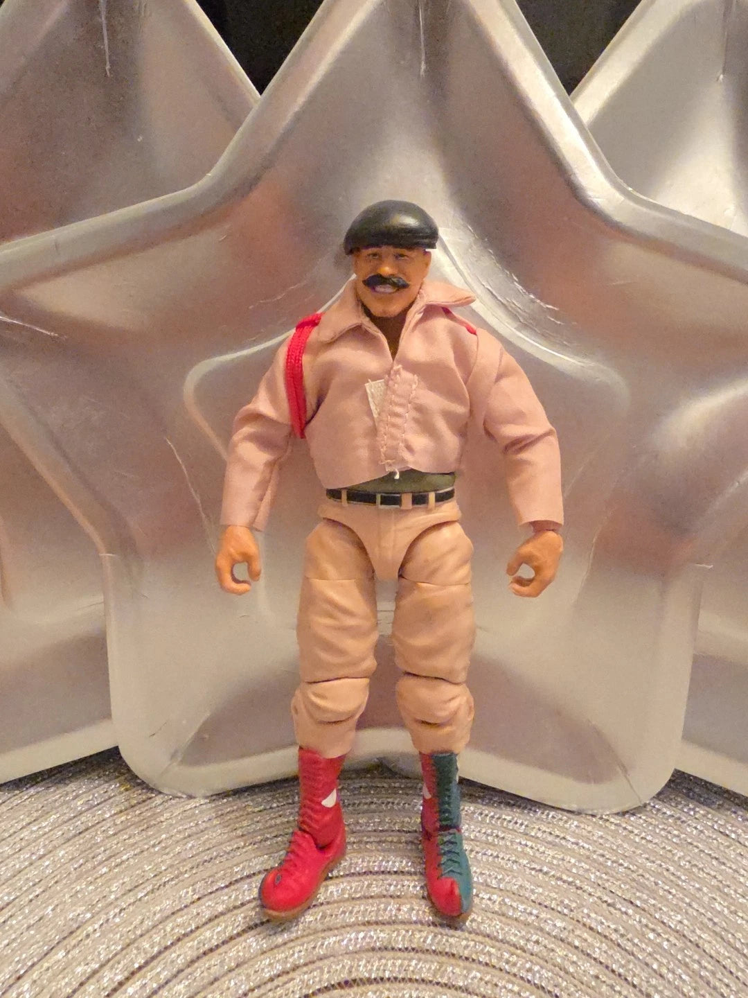 WWE Elite 86 The Iron Sheik Figure Colonel Mustafa Loose Excellent