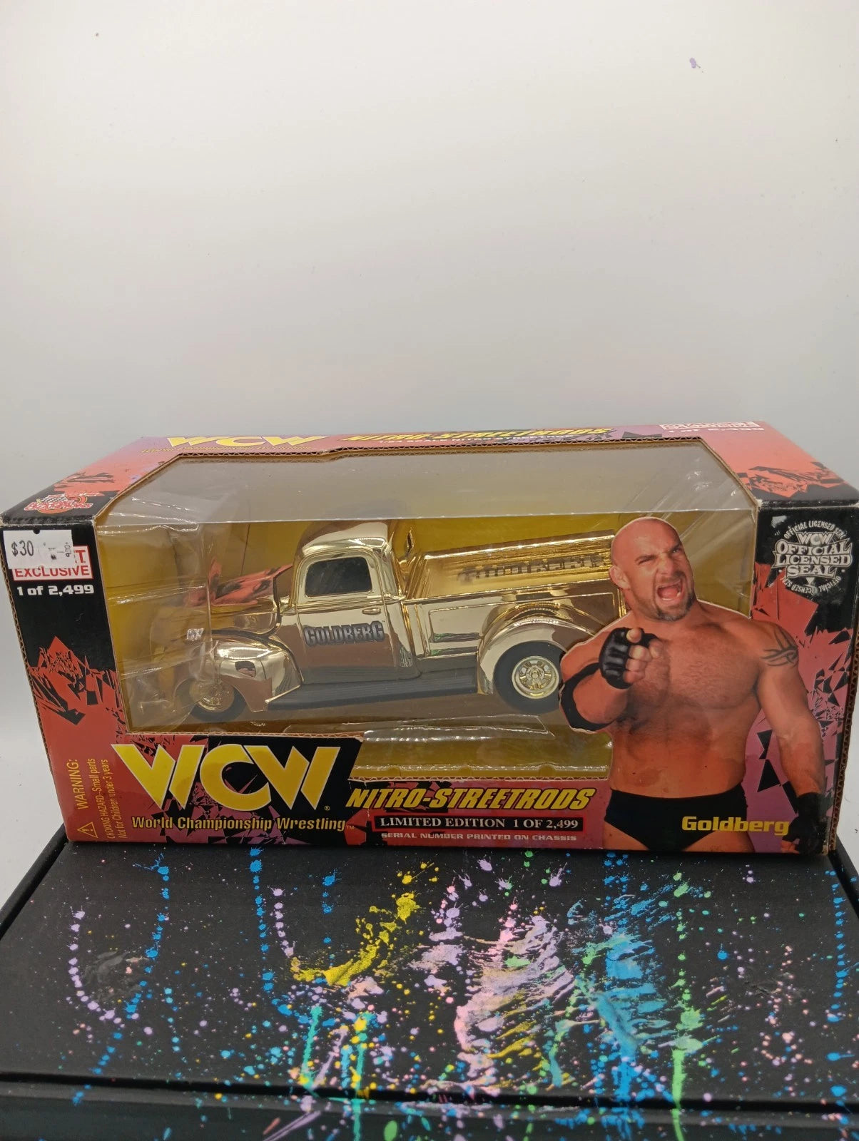 Goldberg WCW Gold Nitro-Streetrod Racing Champions 1:24 Scale Target Exclusive