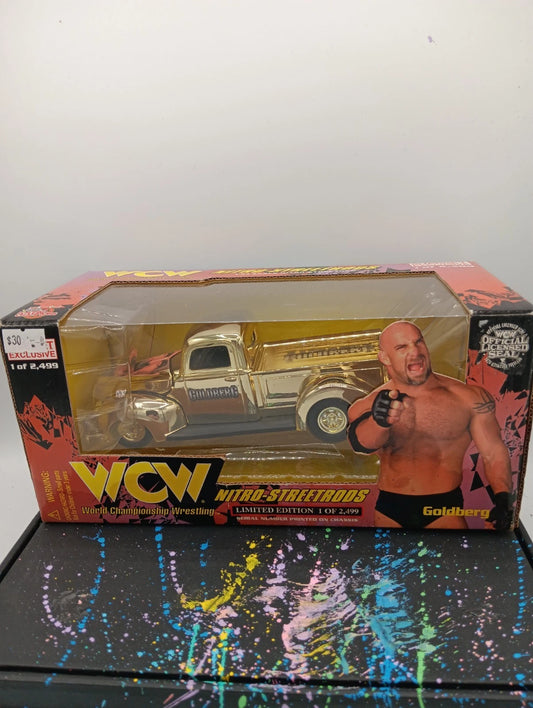 Goldberg WCW Gold Nitro-Streetrod Racing Champions 1:24 Scale Target Exclusive