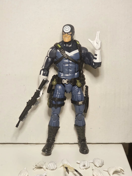 Custom Bullseye Marvel Legends Man-Thing Wave Hasbro Daredevil