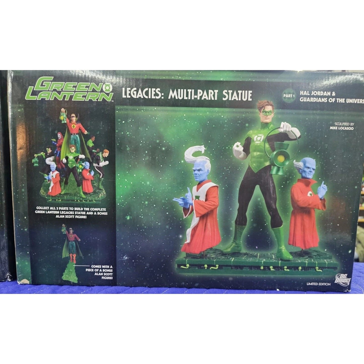 Hal Jordan & Guardians of the Universe ONLY Legacies Multi-part Statue 1of3