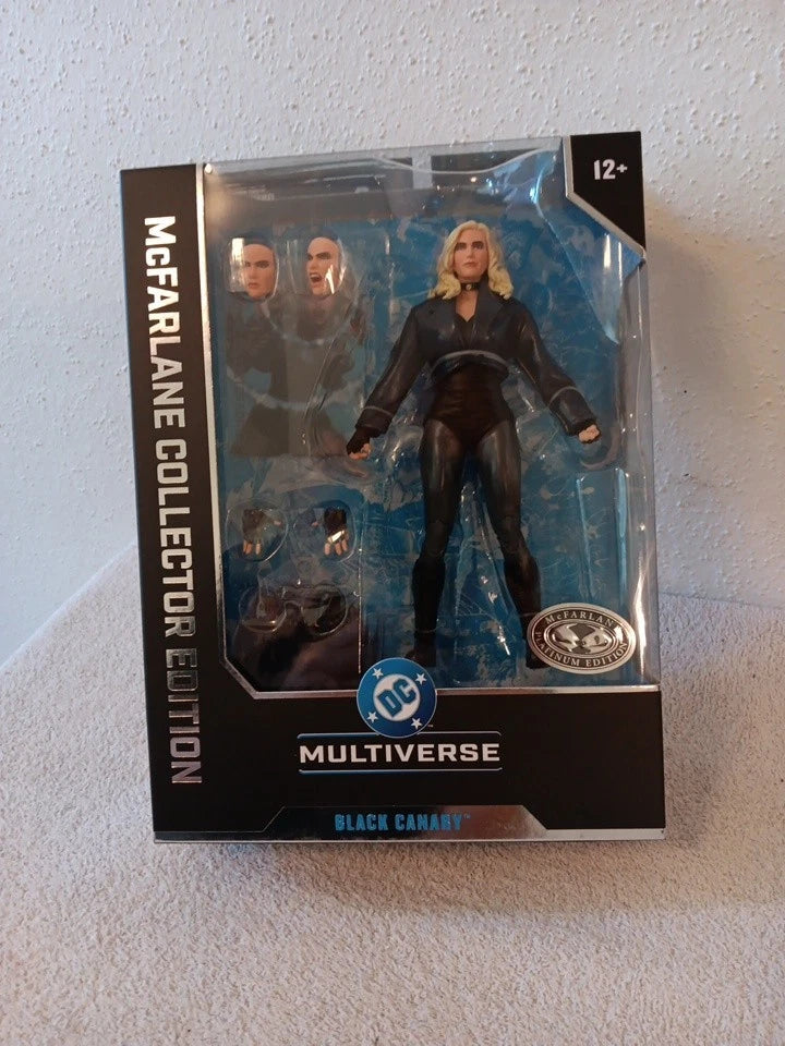 McFarlane DC Collector Edition Black Canary Rebirth #54 PLATINUM CHASE