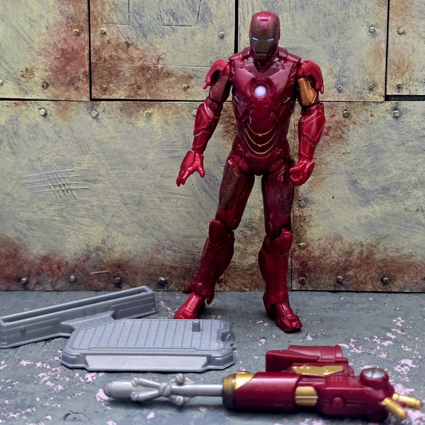 Marvel Iron Man 2 Movie Series Mark IV 3.75 Inch Figure #09