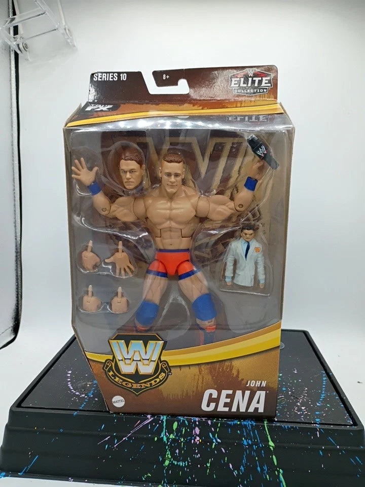 WWE Elite Legends Series 10 JOHN CENA Target Exclusive McMahon Mattel