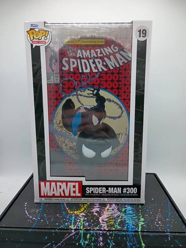 Funko Pop Comic Covers Spider-Man #300 TargetCon Exclusive Marvel Symbiote