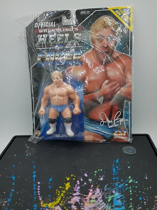 ZST Dino Bravo Heels Faces Wrestling Figure Zombie Sailor WWF Series 1 Retro