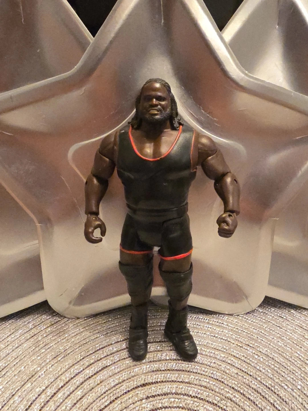 Mark Henry WWE Mattel Basic Wrestling Figure AEW rare elephant attire 2010